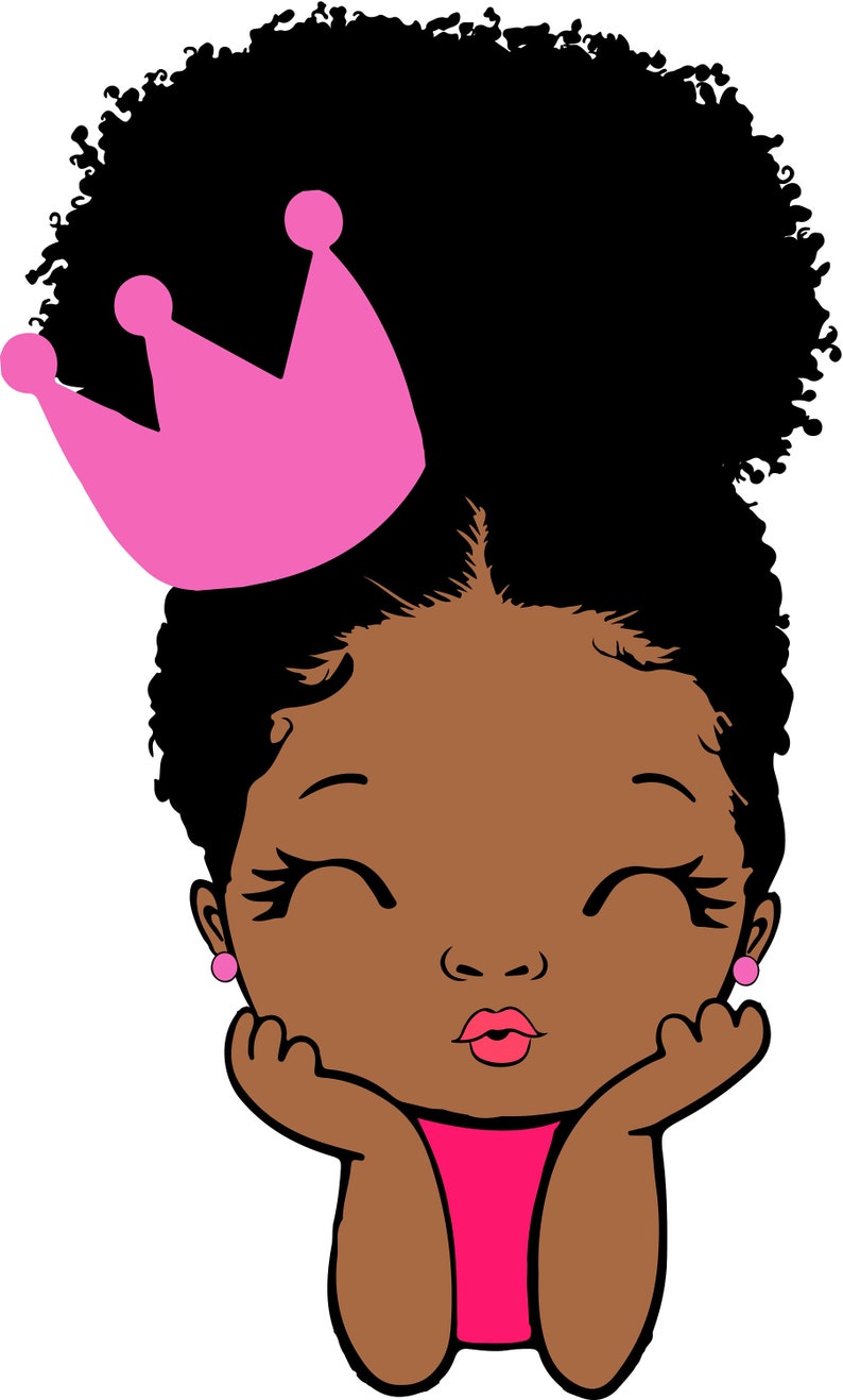 Free Free 220 Black Princess Baby Svg SVG PNG EPS DXF File