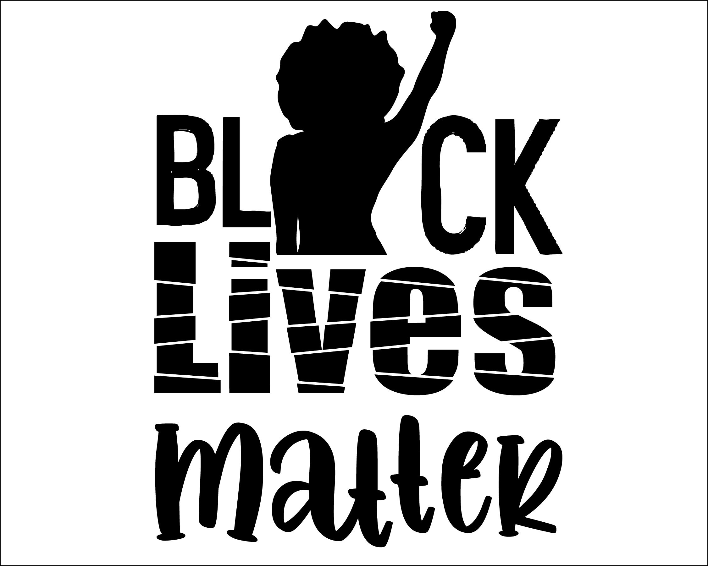 Afro Roots Graphics Afro Roots SVG Queen Black Lives Matter Humanity Social Protest Justice ...