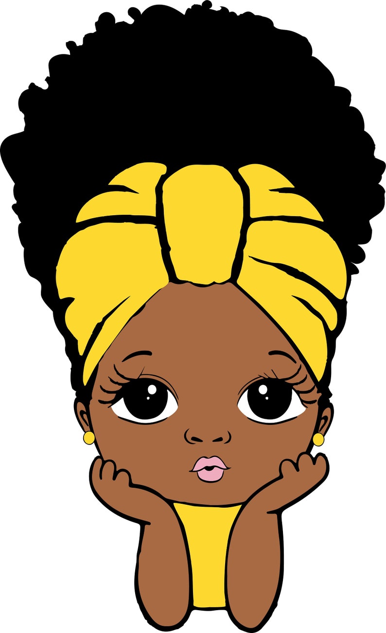 Download Peekaboo girl Bundle princess svg Cute black African | Etsy