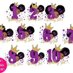 anniversaire fille bundle, Peekaboo fille avec feuilletée afro queues de cheval svg, 1er anniversaire SVG, premier anniversaire, 1er anniversaire fille, anniversaire princesse Svg