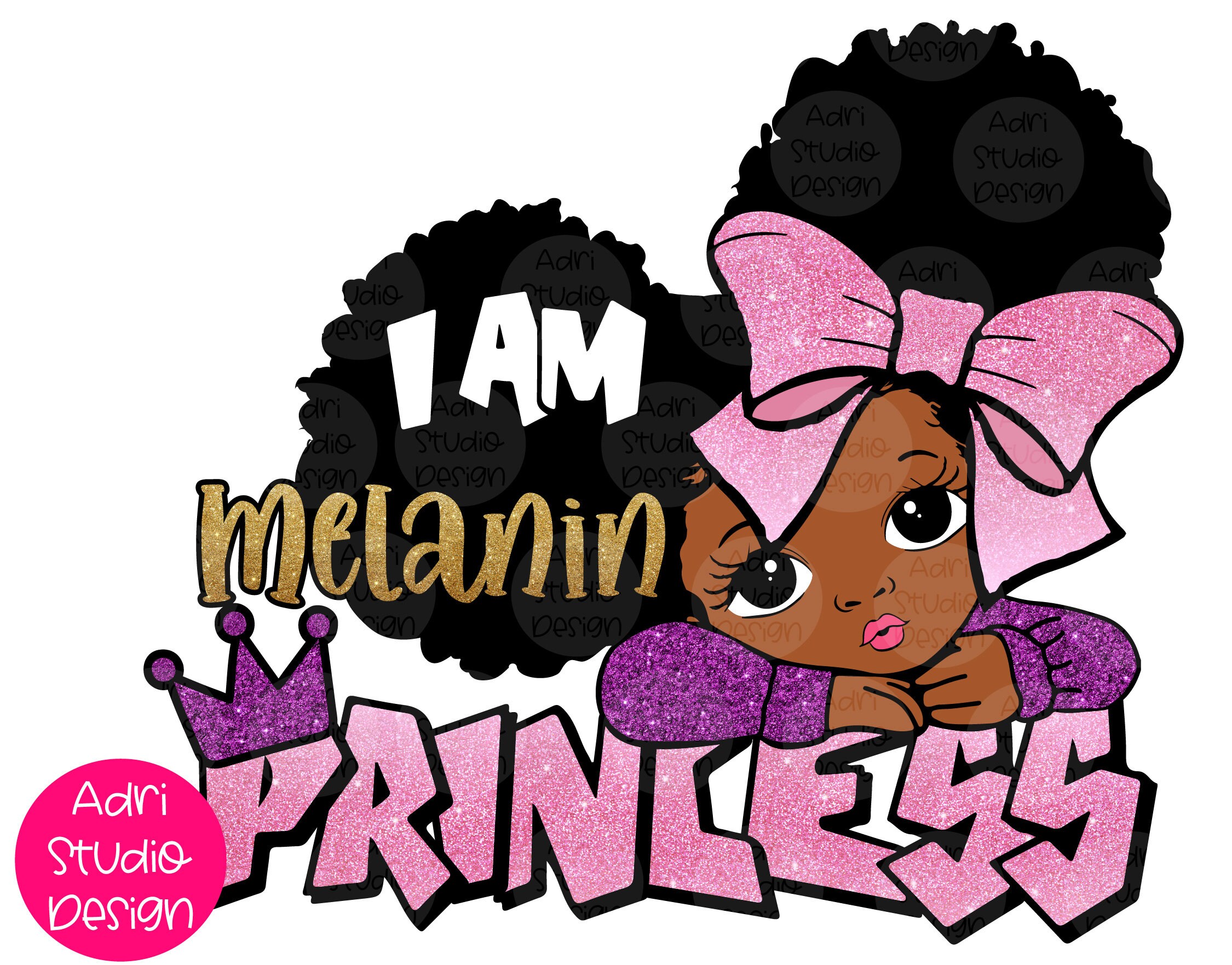 Peekaboo girl, princess svg, Little melanin queen, Svg Eps Png cut fi…