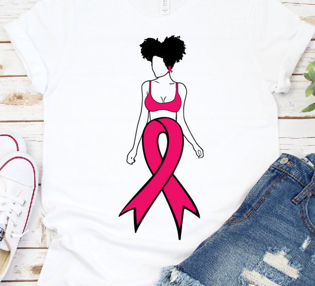 Survivor Svg, Pink Ribbon Svg, Queen Clipart African American Png Dxf ...
