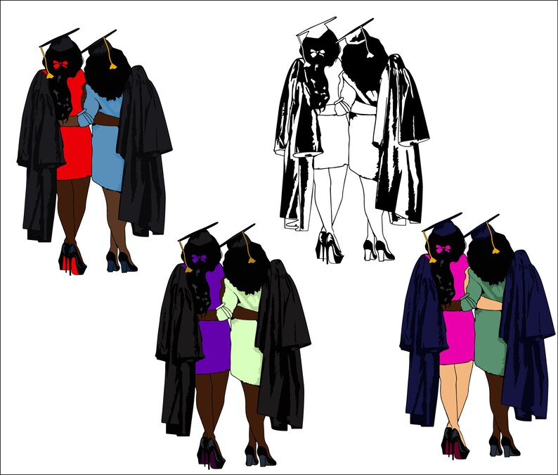 Free Free Afro Graduation Svg 718 SVG PNG EPS DXF File