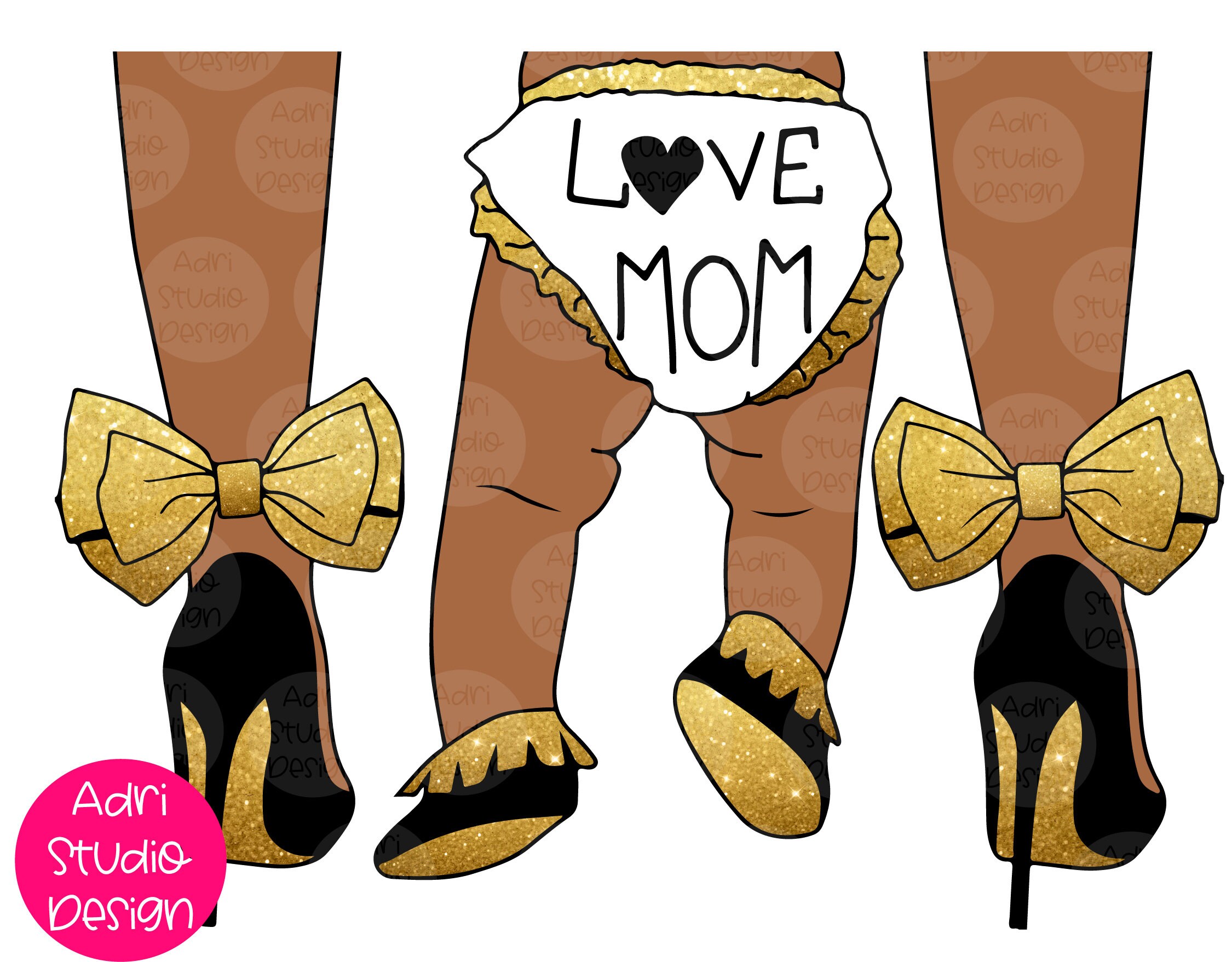 Mommy Long Legs Bundle SVG Digital Files for Cricut -  Israel