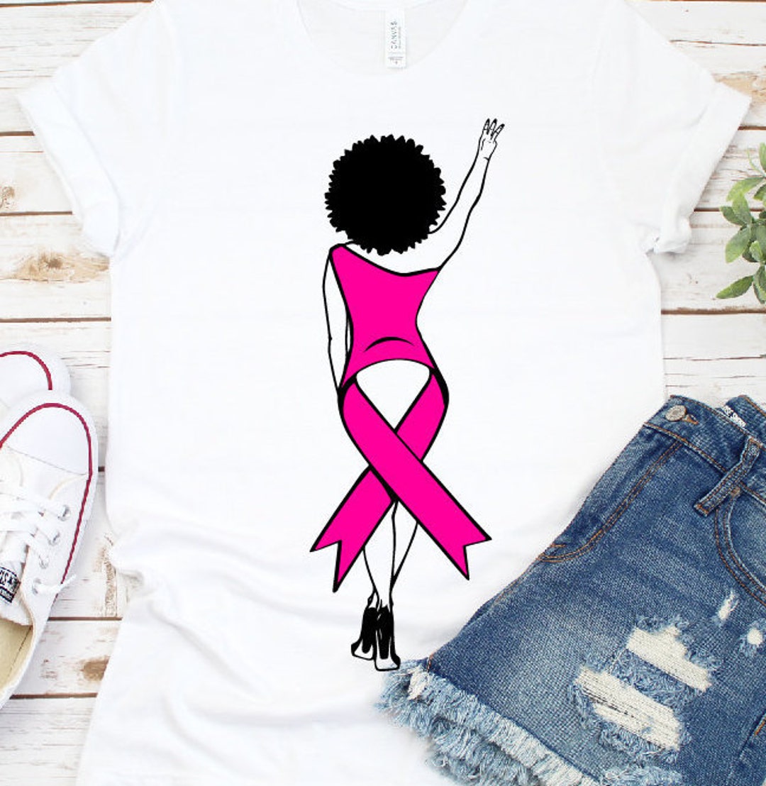 Survivor Svg Pink Svg Queen Clipart African American Dxf Eps Jpeg Png ...