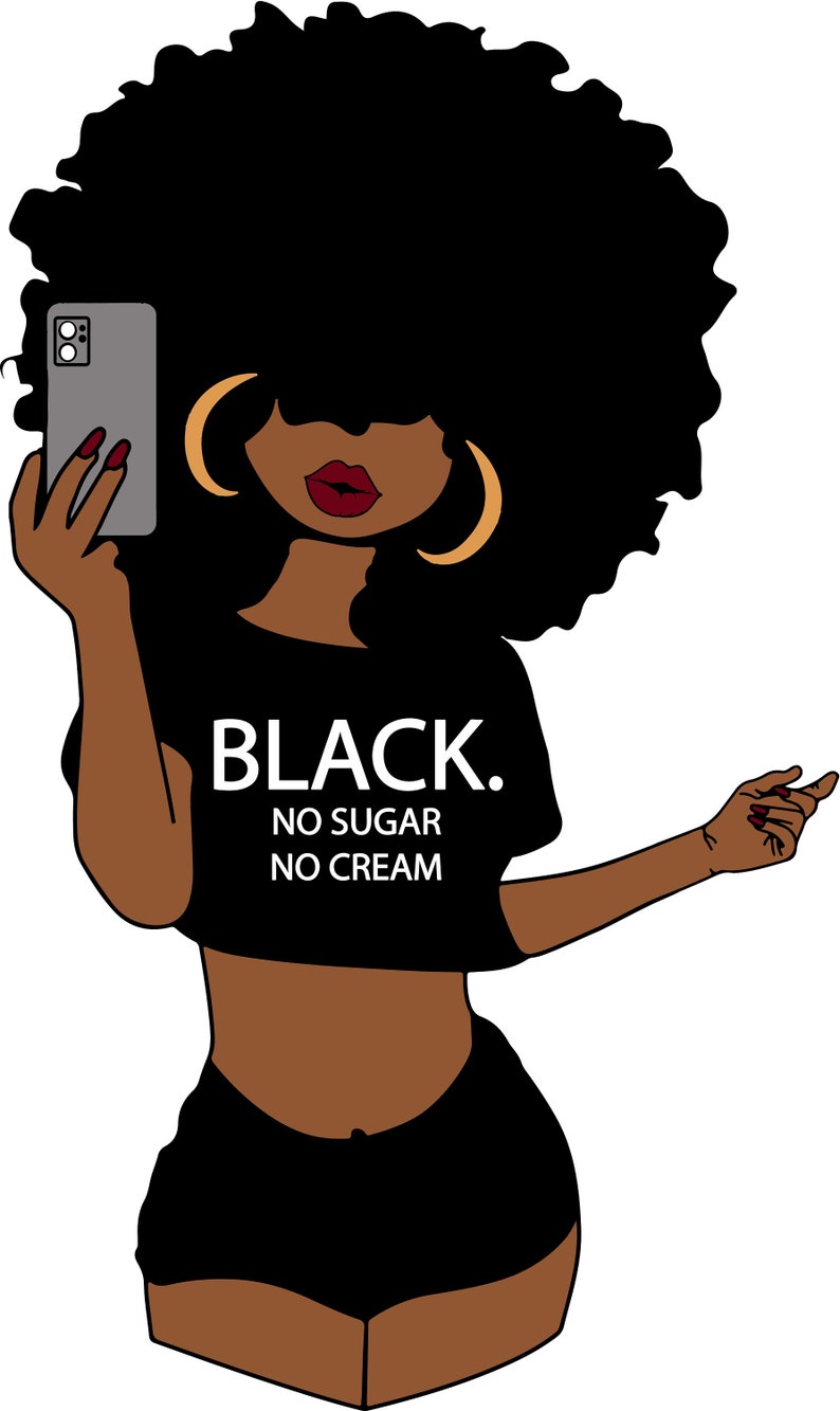 Download Woman Bundle svg Selfie Natural Curly Afro Girl Curvy girl ...