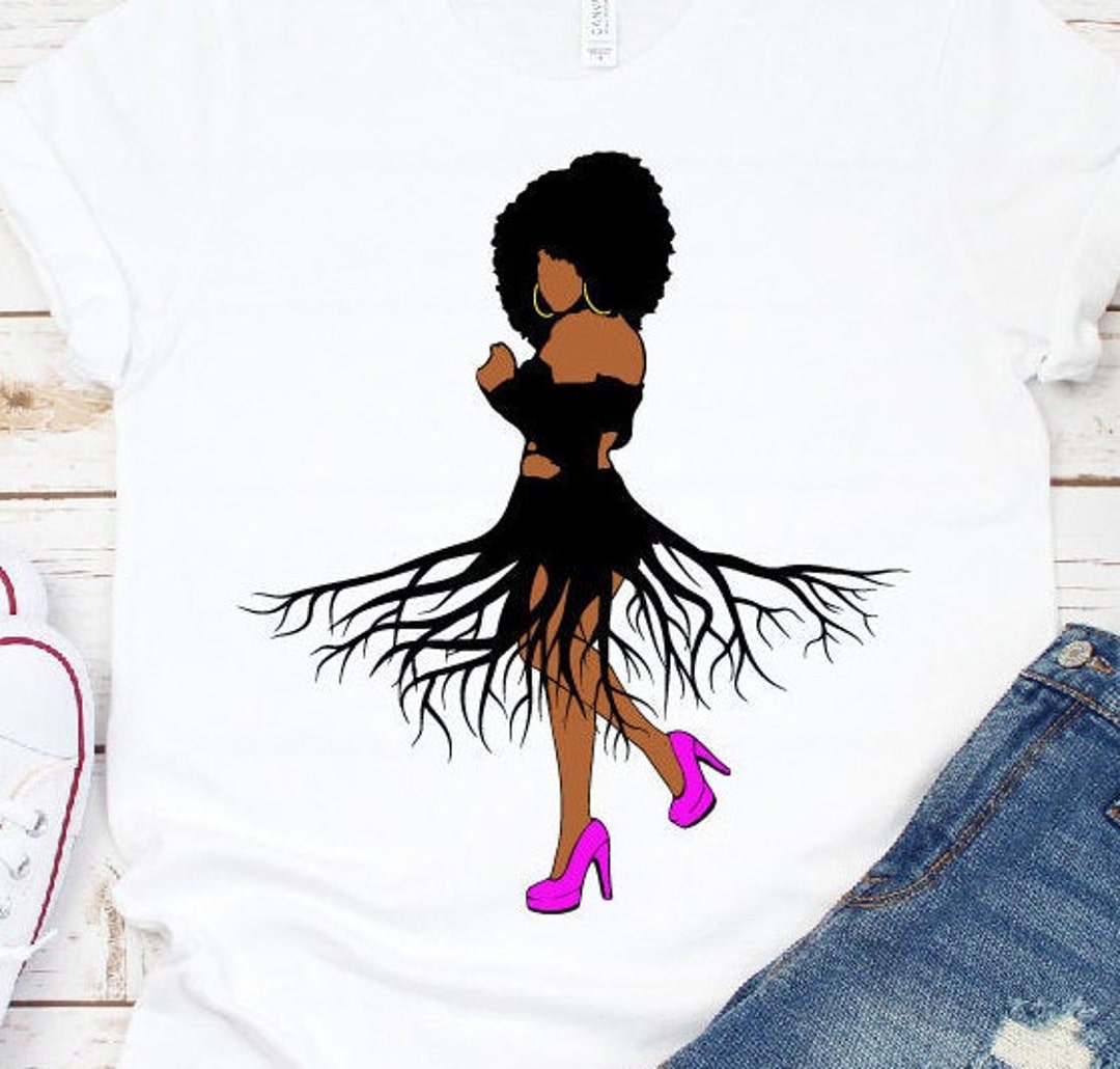 Afro Roots Graphics Afro Roots SVG - Clipart African American Png Dxf Eps Jpeg Png Black - Etsy