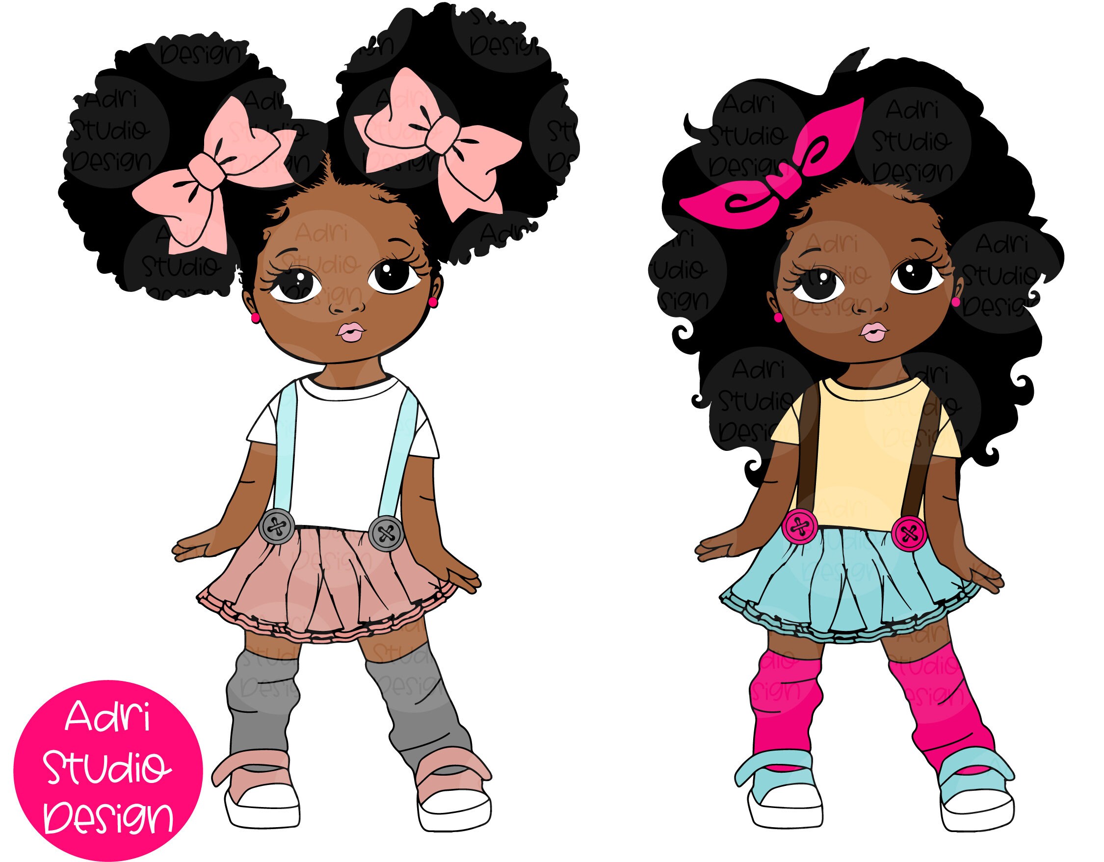 Peekaboo Girl With Puff Afro Ponytails Svg Cute Black African Etsy Singapore