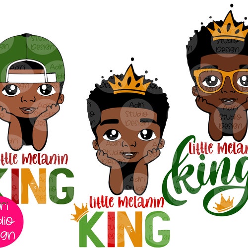 Black Baby Boy Waving SVG Cut File & PNG African American Etsy