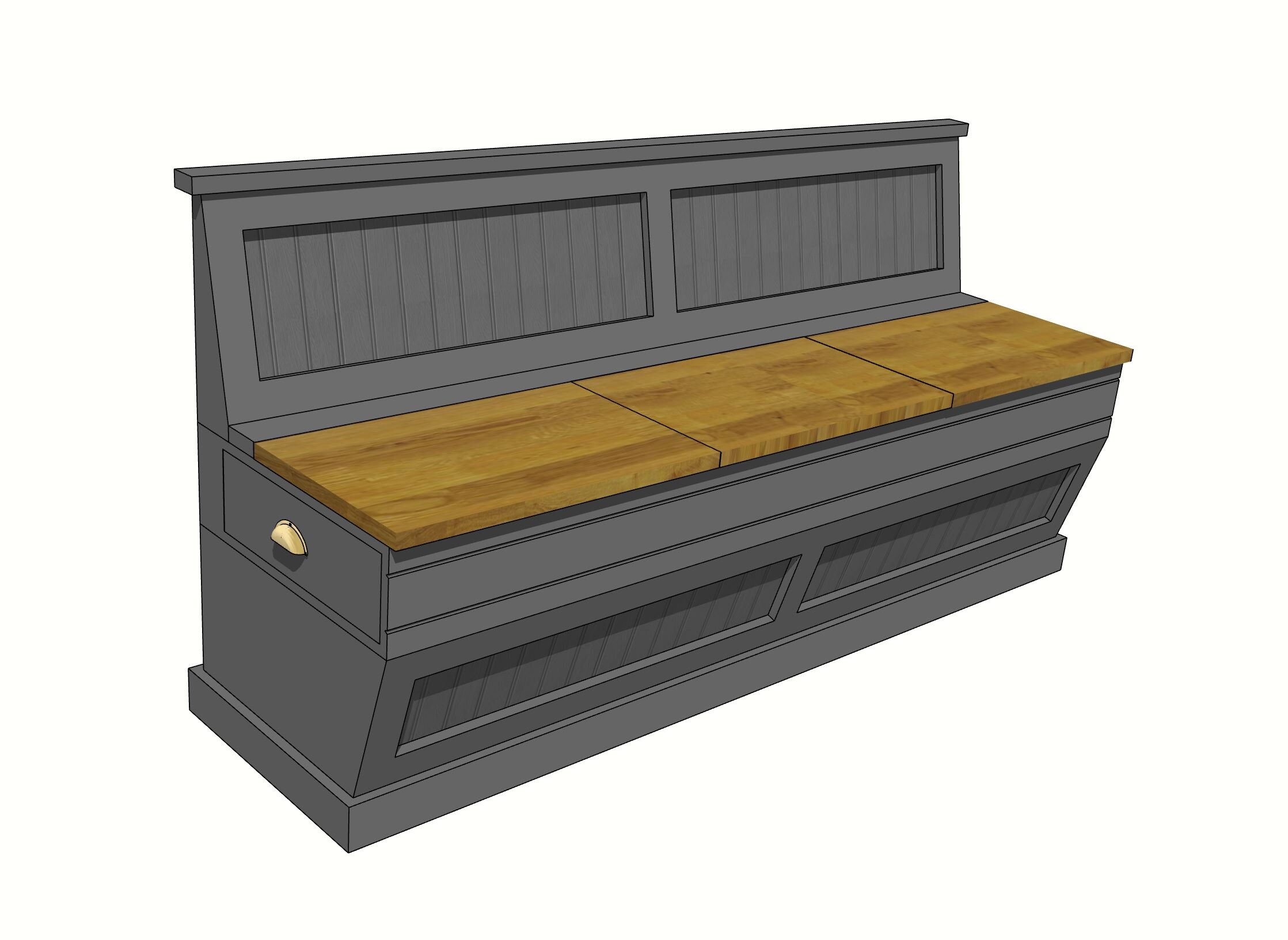 Multi Storage High Island Table Seating Custom Sizes Full F&B Etsy UK