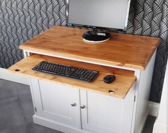Hideaway home deals office computer desk