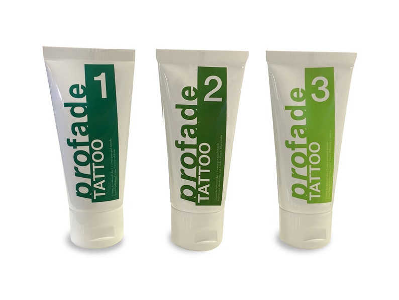 Profade Tattoo Removal Cream With 3 Easy Step System Make