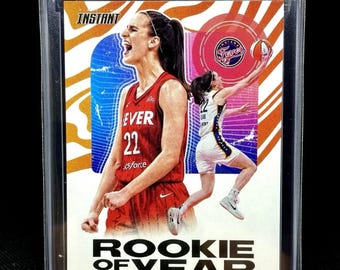 Tarjeta de novato de Caitlin Clark 2024 - Panini WNBA Indiana Fever - Edición limitada y numerada