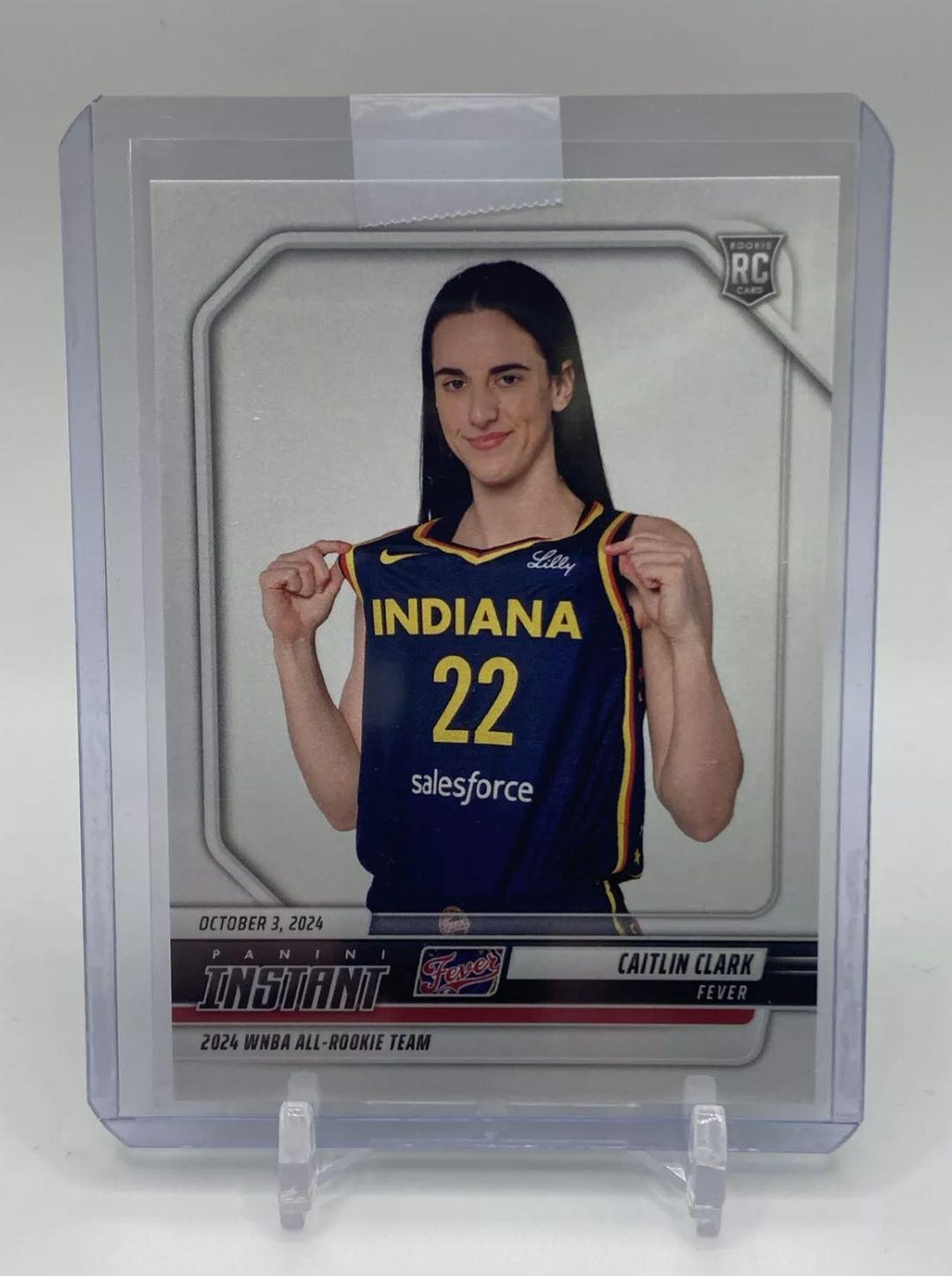2024 Panini Instant WNBA Caitlin Clark Rookie Card – Indiana Fever, Ungraded, Near Mint