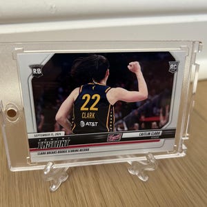Caitlin Clark Rookie RC 2024 Panini Wnba #218 - Breaks Rookie SCORING RECORD Ships Fast