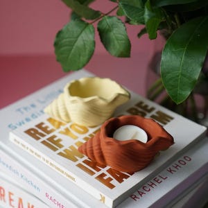 Handmade Shell Jewellery Dish | Ring Holder | Summer Home Decor | Conch Shell Trinket Tray |  Bedside Table Rings Storage Unique Gift
