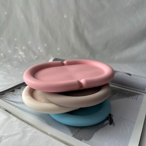 Trinket Tray | Concrete Decorative Tray | Jewellery Holder | Scandi Decor | Oval Concrete Home Decor | Oval Soap Dish | Eco Friendly Dish