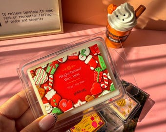 Cera de soja derretida com aroma de gengibre: fragrância caseira de outono feita à mão (70 g)