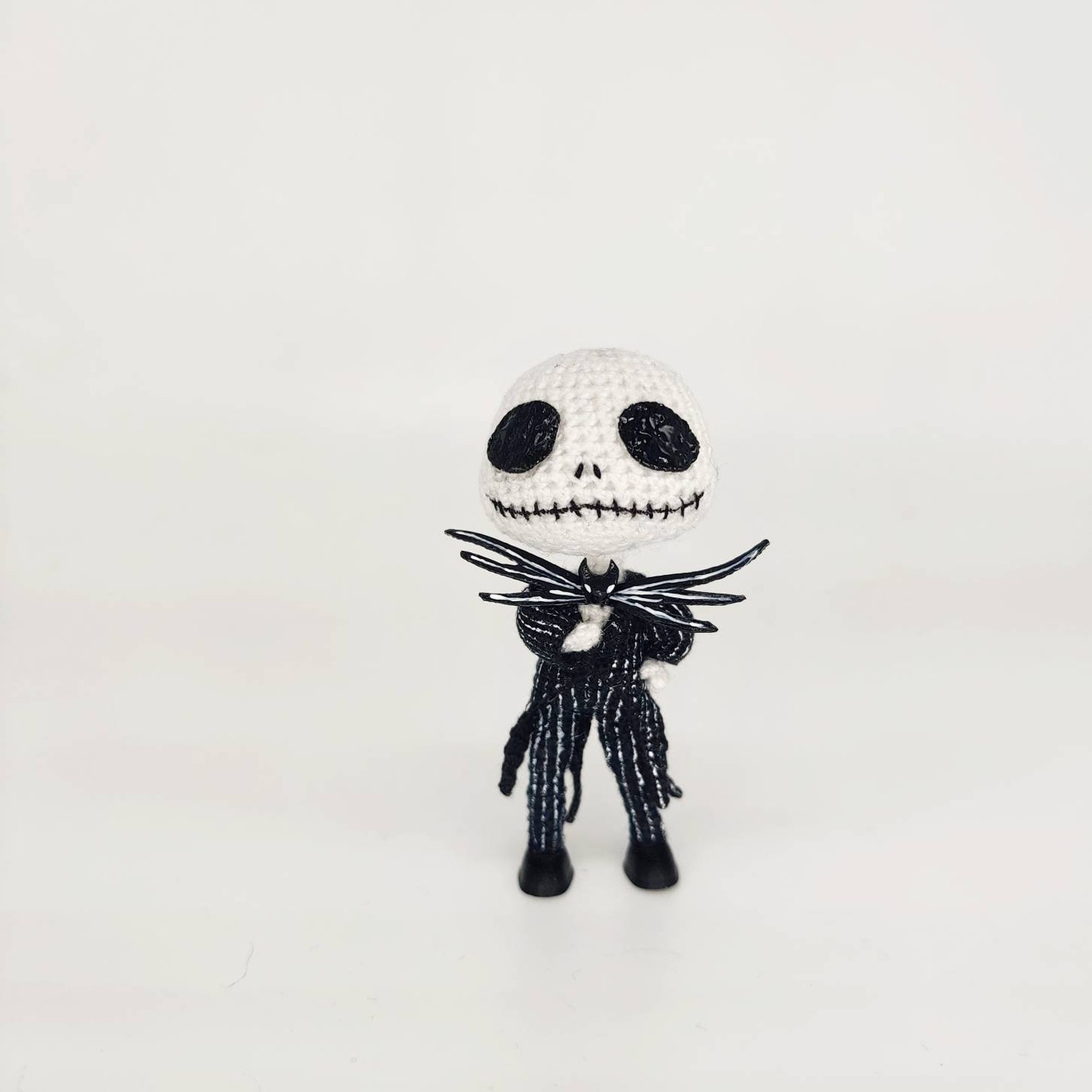 Jack Skellington Amigurumi Crochet Figure Halloween Gift From Etsy