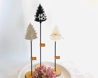 Snappap, Christmas tree, vegan, paper tree, tree on a stick, Christmas decoration, Christmas decoration, tree, Christmas gift