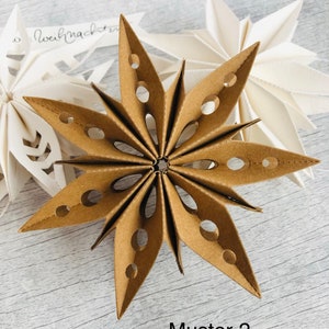 Snappap, poinsettia, vegan, paper star, folded star, Christmas star, Christmas gift, Christmas decoration image 9