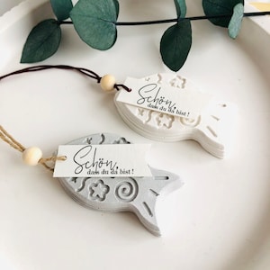 Regalo ospite cresima, regalo ospite pesce, regalo ospite comunione, decorazione tavola pesce, decorazione tavola battesimo