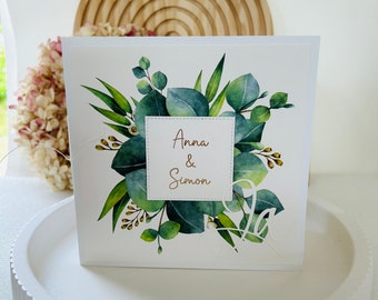 Wedding card, wedding card, wedding congratulations card, wedding cash gift, wedding gift set