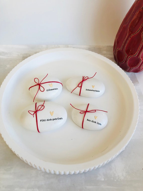 Glücksstein, Glücksbringer, Gastgeschenk, Gastgeschenk Hochzeit, Tischdeko Hochzeit, Gastgeschenk Taufe, handschmeichler
