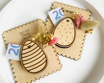 Geschenkverpackung, Verpackung Geld, Geldgeschenk, Osterei, Deko Ostern, Osterdeko, Ostern, Ostergeschenk, Ostern Ei, Geschenk Ostern