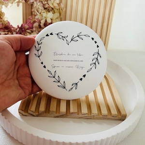 Boîte de deuil, pierre de consolation, pierre, pierre commémorative, silence, boîte de consolation, cadeau de deuil, pierre de deuil, deuil, arc-en-ciel, cœur