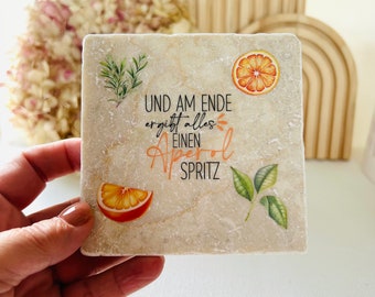 Coasters, aperol, coasters customizable, marble, coasters for glasses, coasters for cups