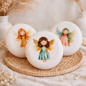 Lucky stone, lucky charm, party favor, guardian angel, angel, table decoration, christening favor, Advent calendar, gift, Christmas