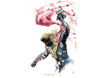 Thor A4 Fine Art Print
