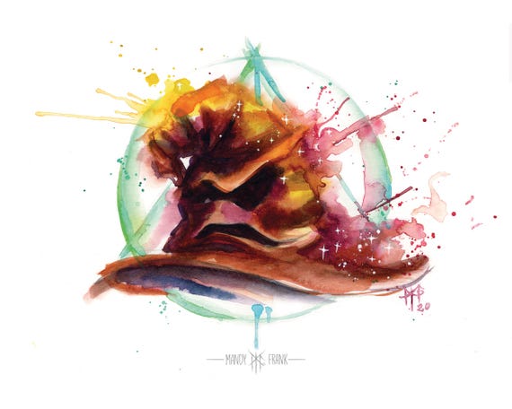 Harry Potter Hat Drawing
