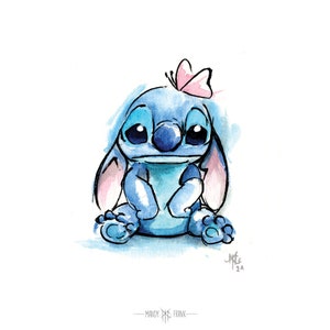 Stitch A4 Fine Art Print