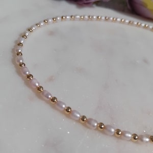 rice pearl necklace