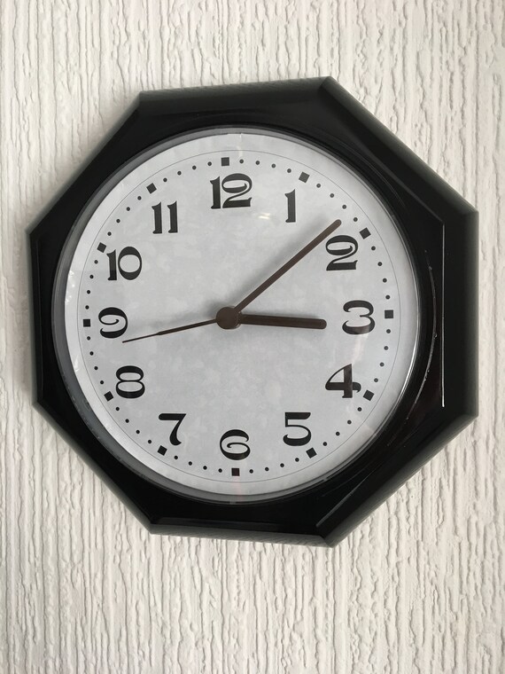 Quartz Wall Clock Etsy