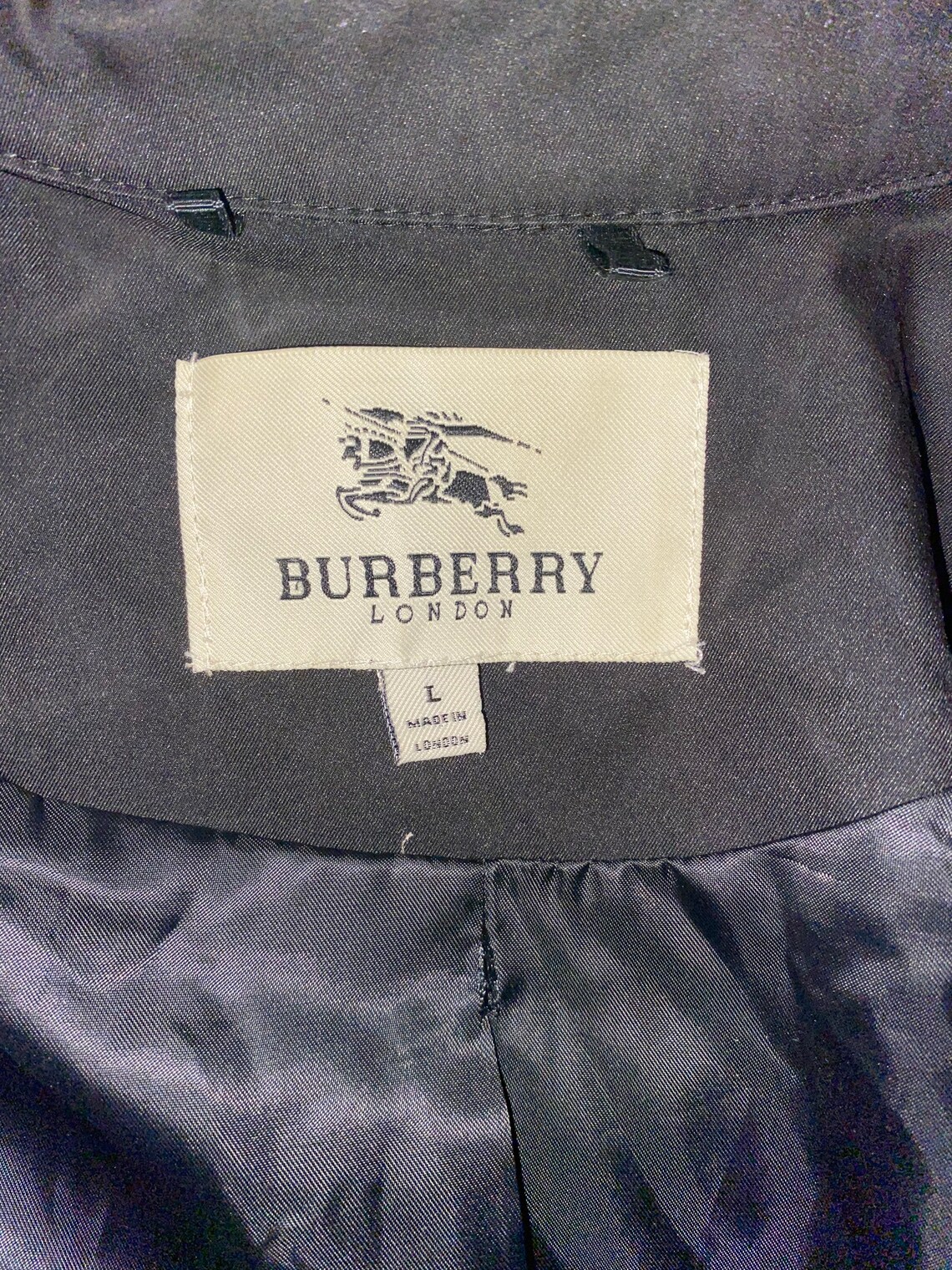 Vintage Burberry London Incredibly Detail Coat 90s | Etsy