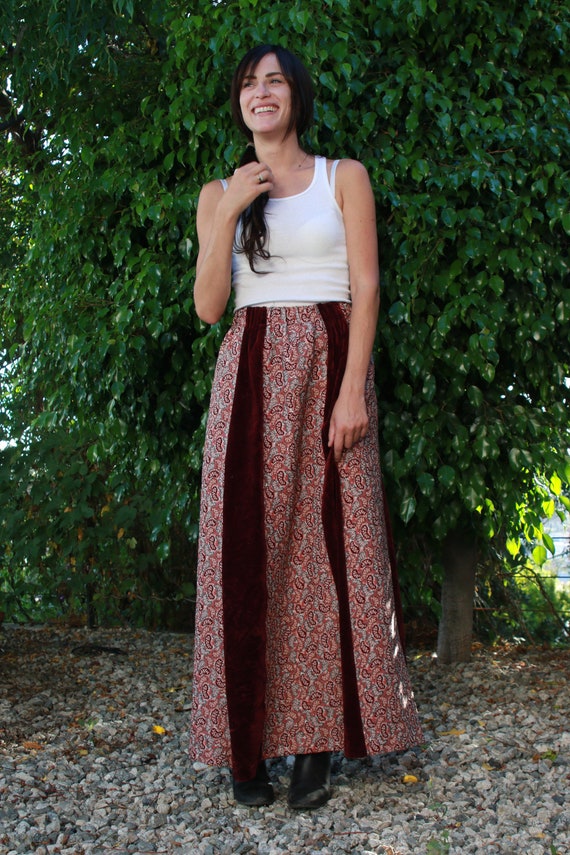 Patchwork Prairie Skirt || Tumbleweeds