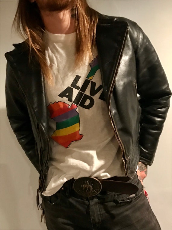 40s || Cafe Racer || Leather Motorcycle Jacket ||