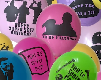 Letterkenny Themed 12" Latex Super Soft Birthday Party Balloons - Pack of 48