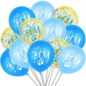 Gender Reveal It's a Boy Balloon Pack Set of 12 image 1