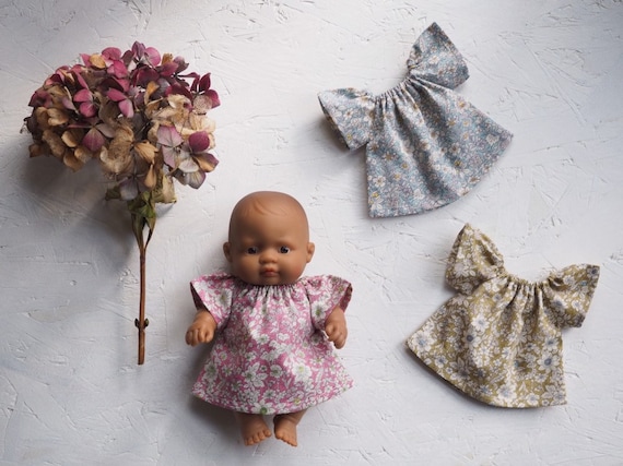 Miniland 21cm doll handmade dress