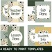 Modern Terrazzo Editable Classroom Binder Covers and Spines - Etsy
