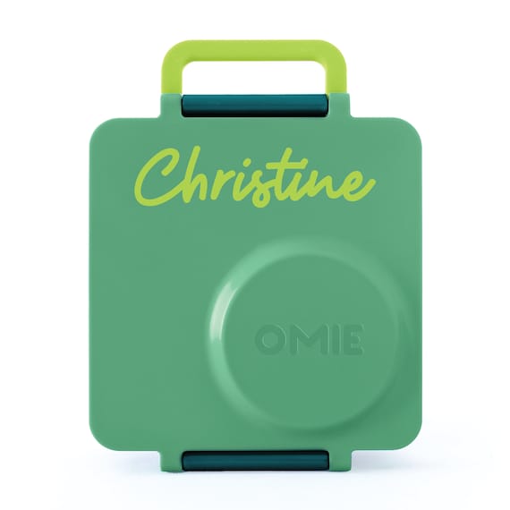 OmieBox Leak-Proof 3 Compartment Bento Lunch Box Thermos Food Jar for Kids 