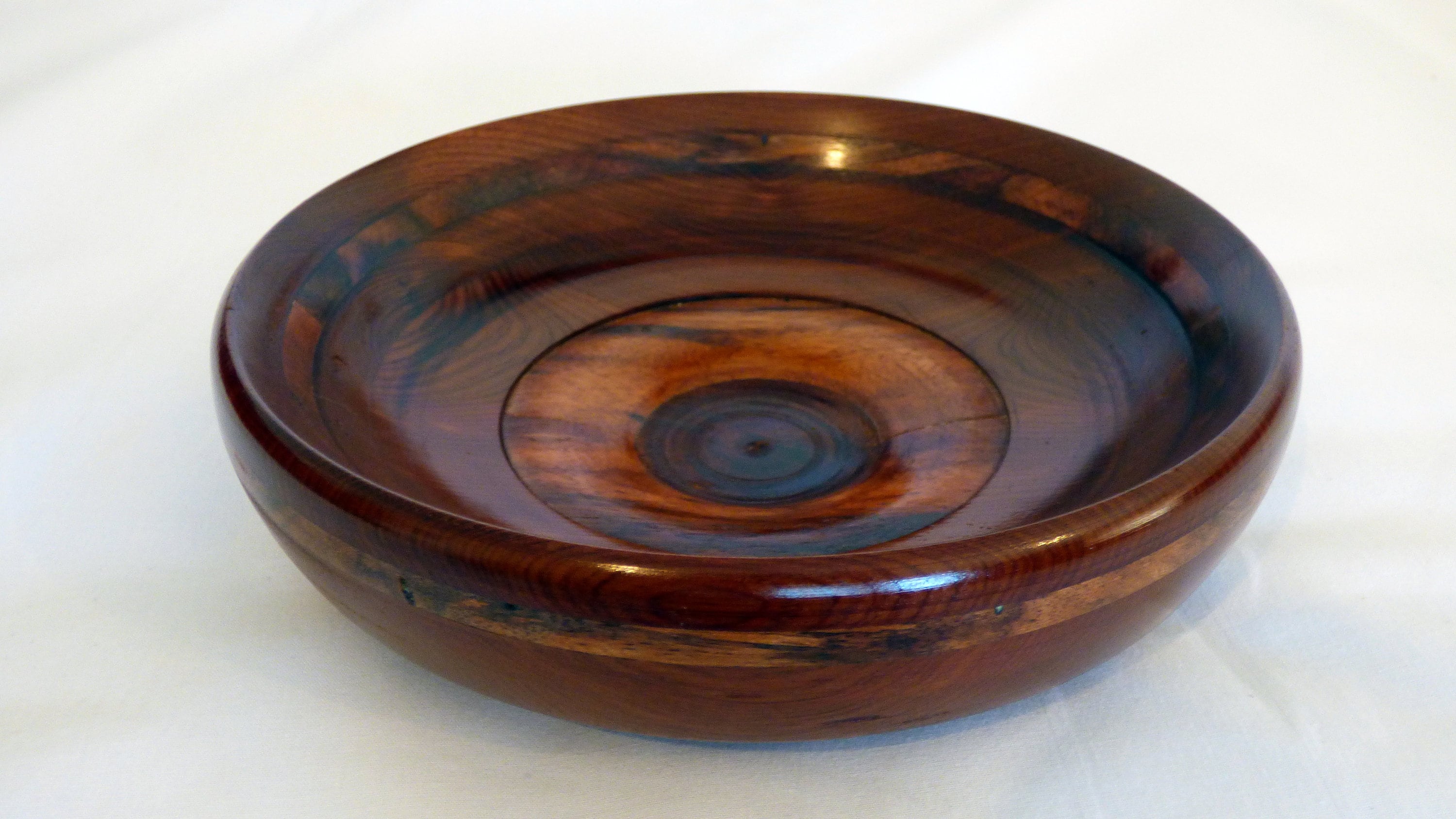 Wooden Bowl Unique Natural Mahogany and Wenge Tree Wood Bowl Etsy