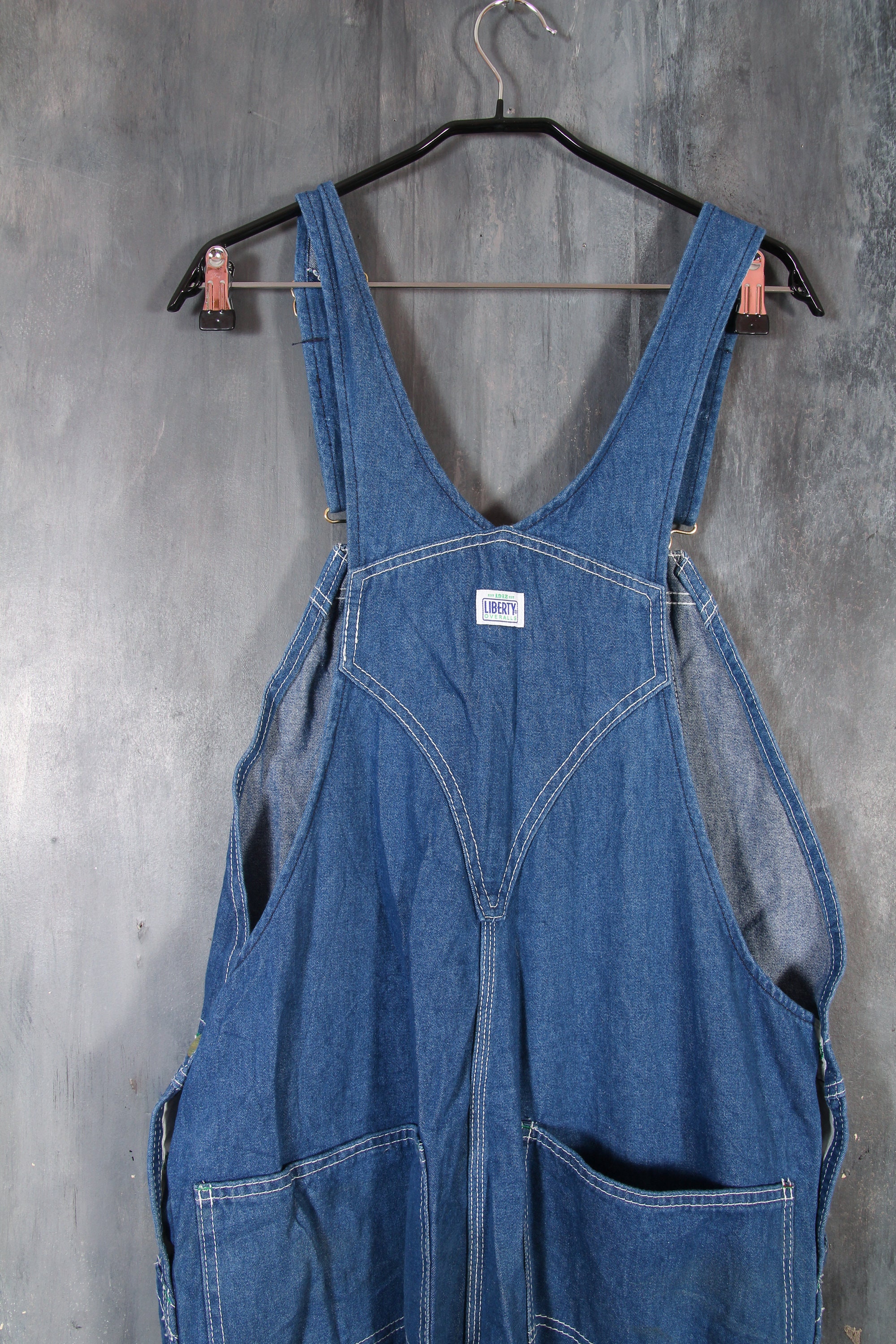 80s Blue Denim Overalls / Men Denim Overalls / Worker Overalls Etsy UK