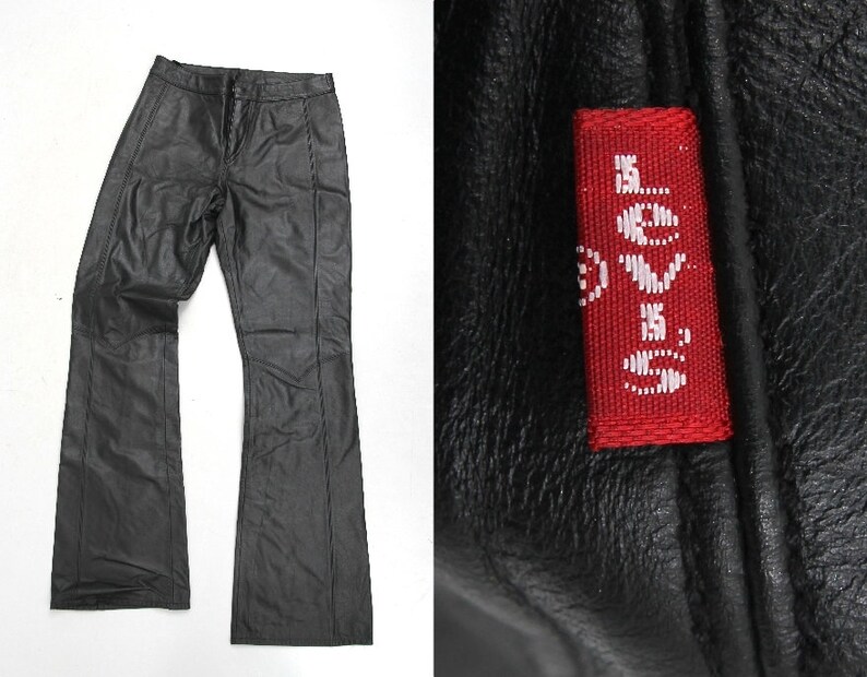 levis leather pants