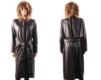 Women Brown Trench Coat / Small Trench Coat / Belted Trench Coat / Oversized Coat / Medium Trench Coat / Fall Coat