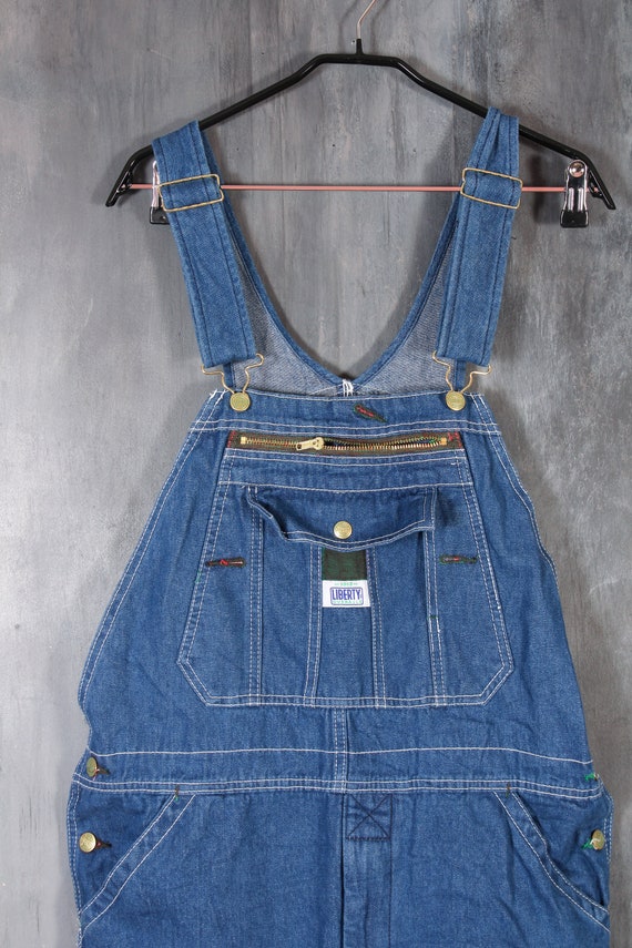 80s Blue Denim Overalls / Men Denim Overalls / Worker… Gem
